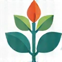 Growth chart icon