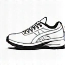 Tennis shoe icon