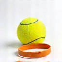 Tennis ball and wristband icon