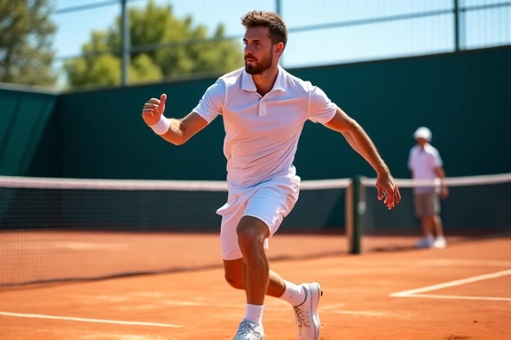 Dynamic warm-up for tennis players